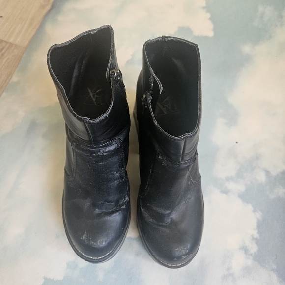 Dolls kill Yru Vida Mondo Boot Platform Heels Goth Black Chunky Boots 90s Boot - Picture 16 of 16